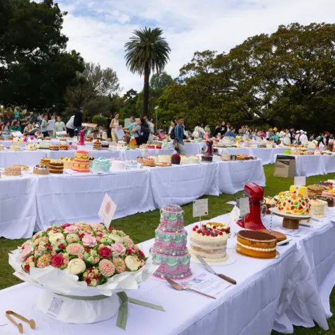 Giant Cake Picnic Brings Sweet Joy to Sydney