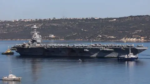 USS Gerald R. Ford Heads to Crete for Repairs Following Fire Incident
