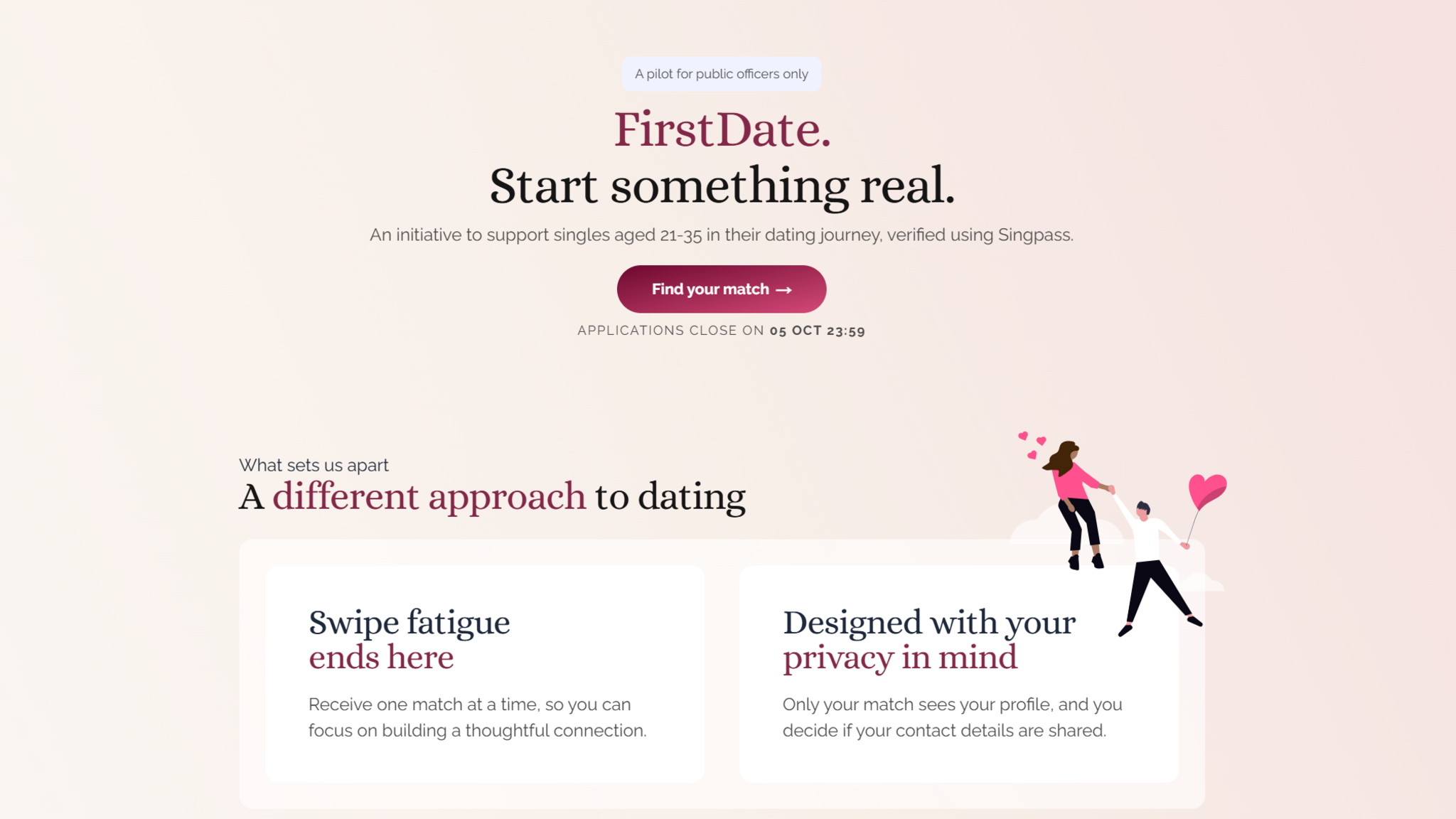 Singapore launches government‑run dating app targeting civil servants
