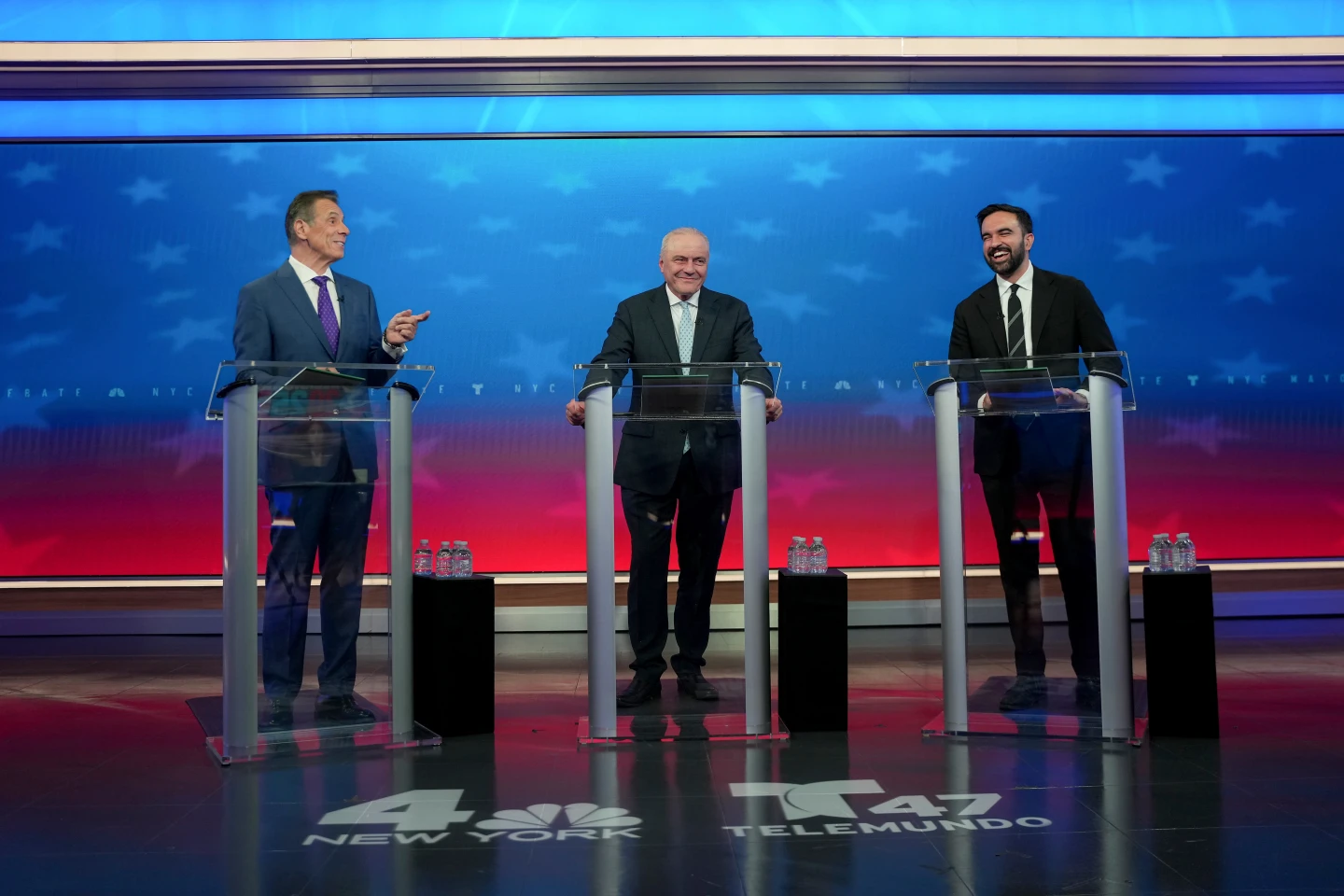 Cuomo, Mamdani, and Sliwa Clash in Heated NYC Mayoral Debate