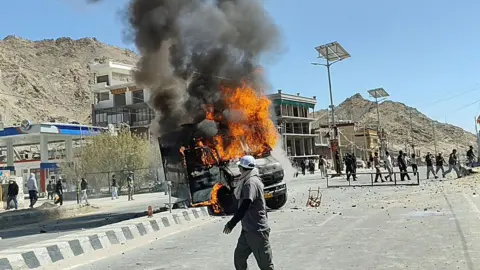 Curfew Imposed in Ladakh Amid Violent Protests for Statehood