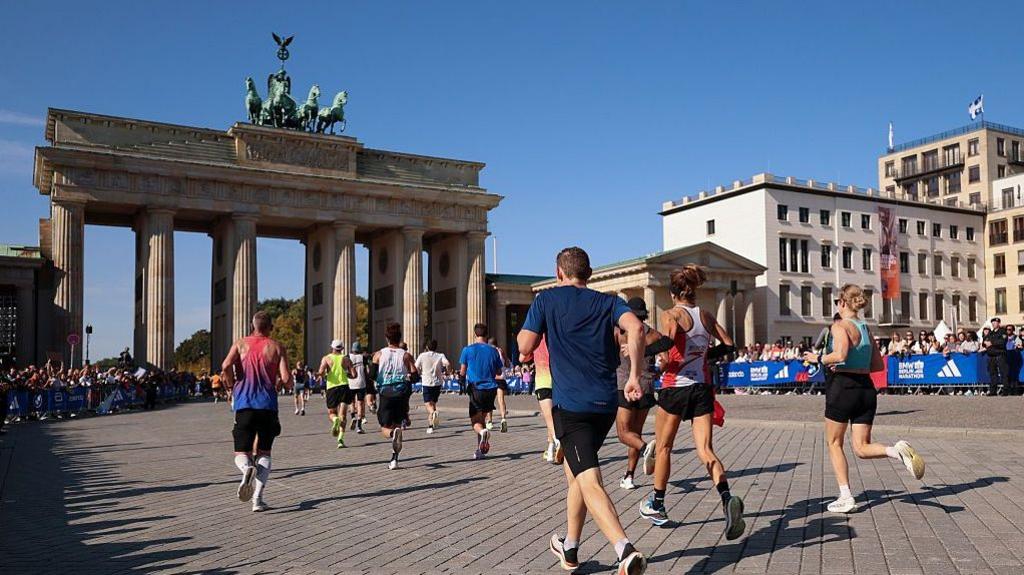 Chinese fitness influencer dropped by sponsor after cycling during Berlin Marathon
