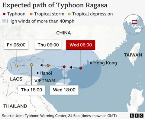 Typhoon Ragasa Strikes China After Wreaking Havoc in Taiwan