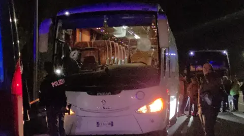 Tragic Incident as Driver Dies in Attack on Basketball Fans' Bus in Italy