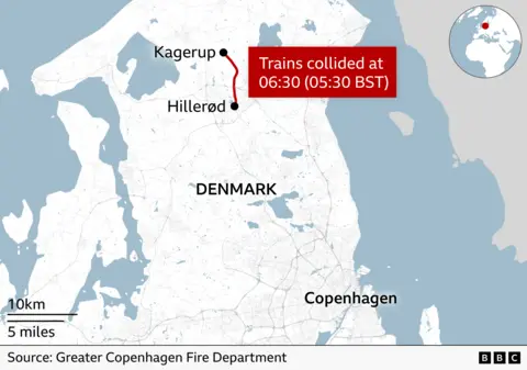 Head-On Train Collision in Denmark Leaves Four Seriously Injured