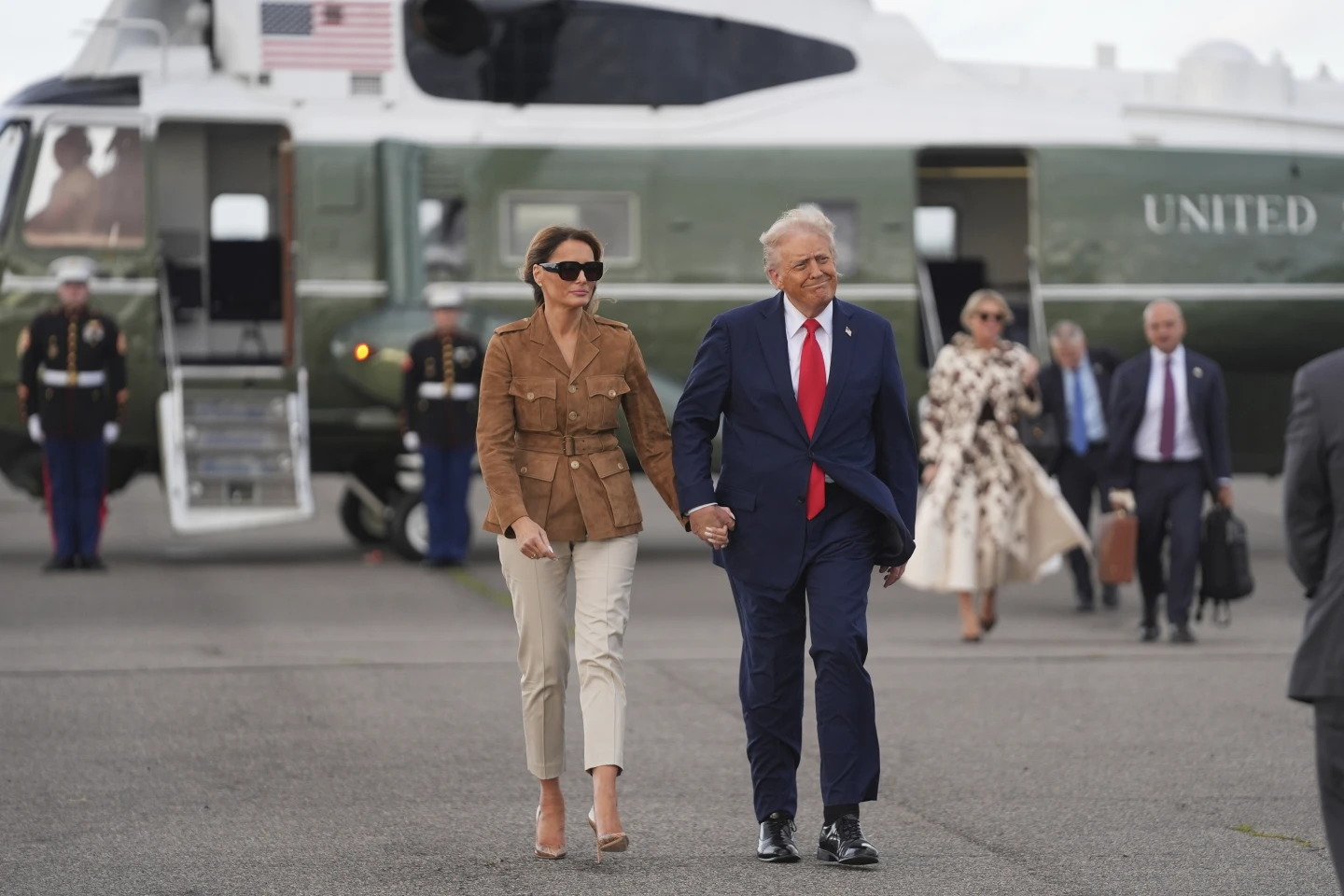 Man Arrested for Pointing Laser at President's Helicopter, Faces Felony Charges