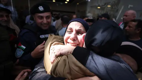 Palestinians Celebrate as Israel Releases Prisoners