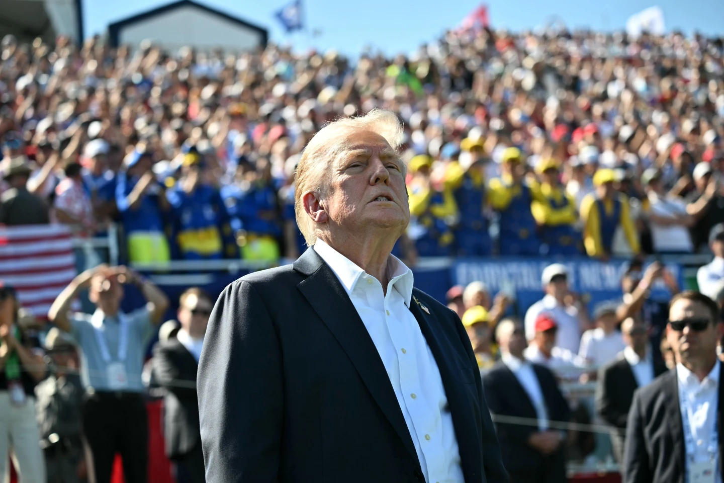 Trump's Political Showmanship Takes Center Stage at Ryder Cup