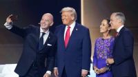 US President Donald Trump, Mexico's Claudia Sheinbaum, and Canada's Mark Carney unite at the Kennedy Centre for a symbolic World Cup draw, amidst looming trade tensions and discussions about their countries' economic partnership.