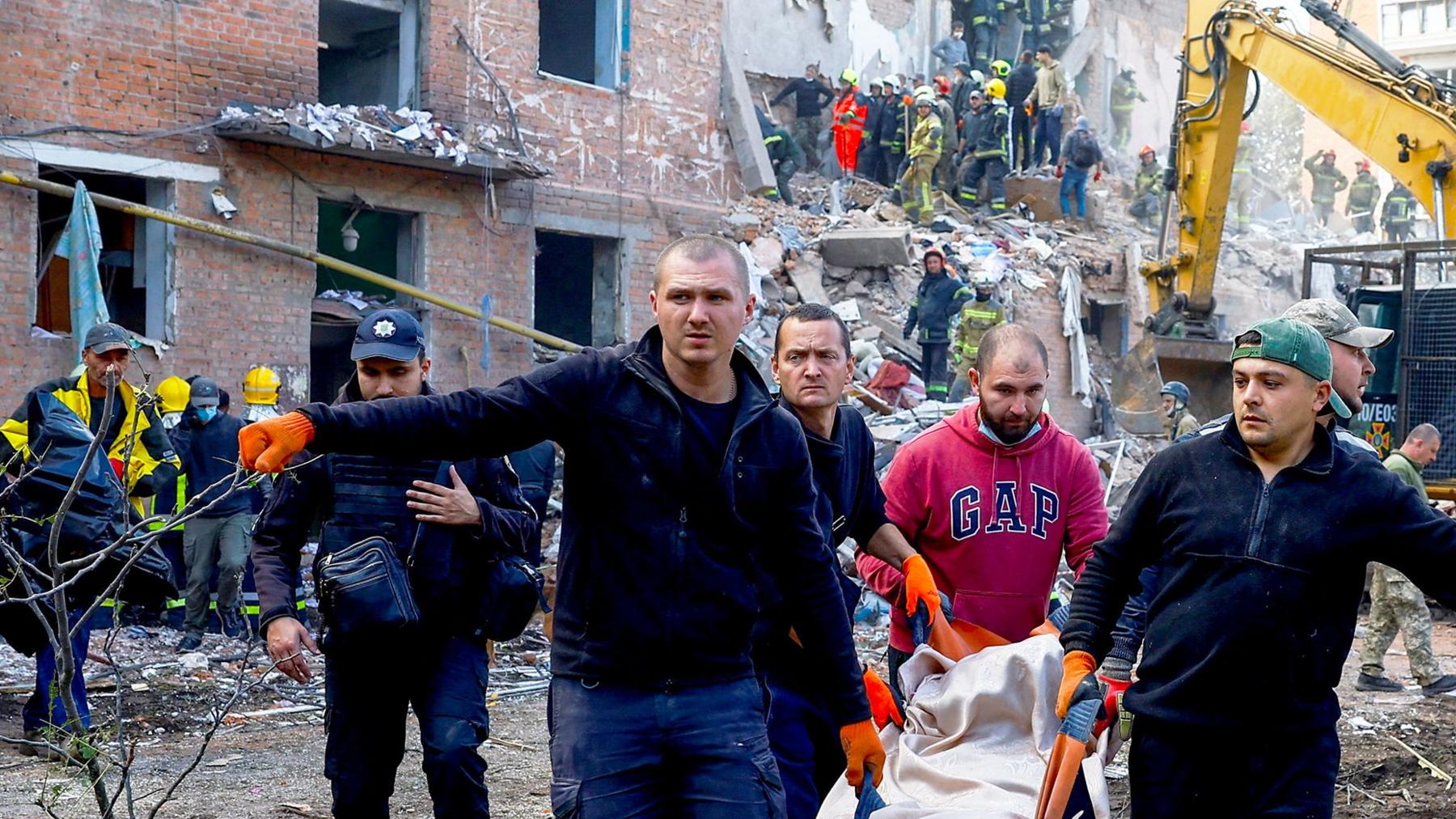 Five Children Die While Sleeping as Russian Missile Strikes Ukrainian Apartment Block